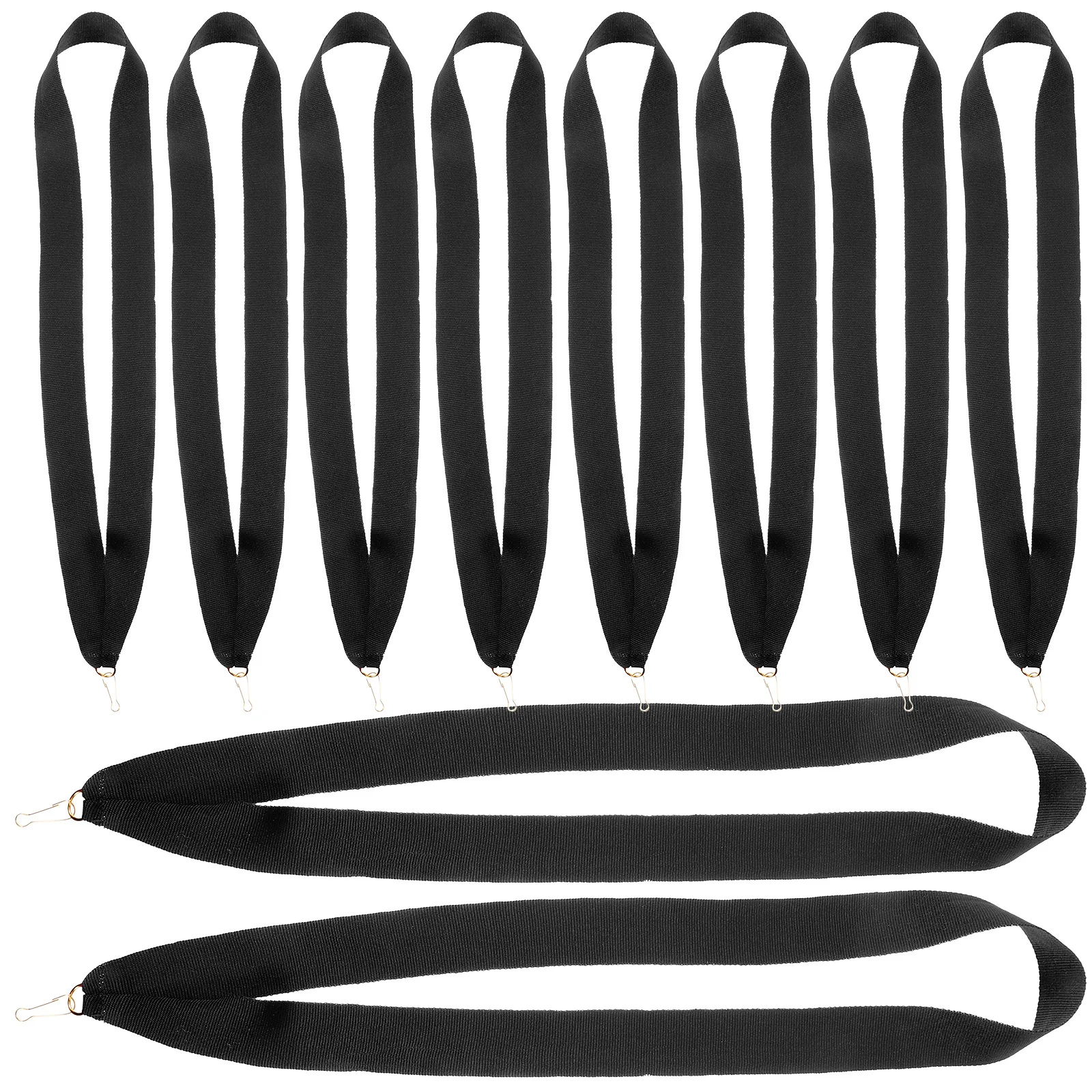 Medal Ribbon Award Neck Ribbons Medal Lanyards Award Participation Ribbons Medal Lanyards Snap Clips Competitions Sports