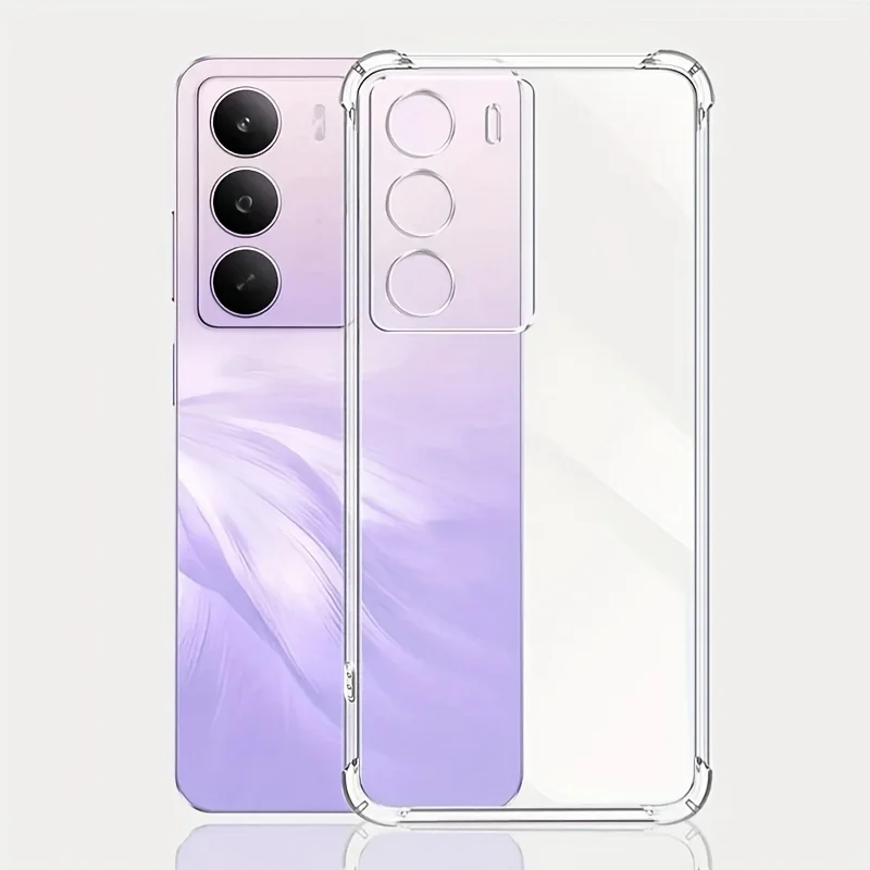 Clear Soft TPU Silicone Phone Case - Transparent and Durable Back Cover