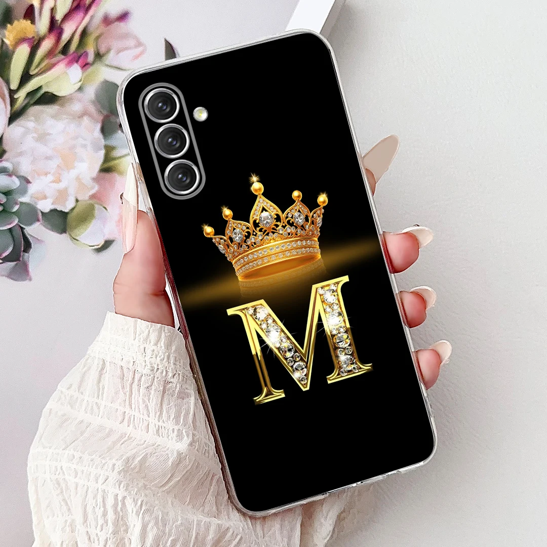 Luxury Letters Soft Phone Case for Samsung Galaxy S25 Plus Ultra