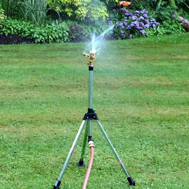 1/2 Inch Copper Rotate Water Sprinkler Spray Nozzle Connector Rocker Arm Garden Irrigation Watering System Garden Tools garden sprinkler irrigation sprinklers garden irrigation nozzle drip irrigation sprinklers garden sprayer nozzles