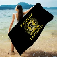 B-Beitar J-Jerusalem F-FC Beach Towel Colorful Bath Towels For Girl Microfiber Quick Dry Custom Sand Free Beach Yoga Spa Pool 1