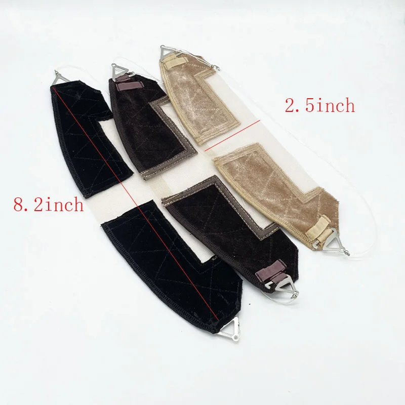 Transparent Elastic Fishwire Headband Invisible Non-slip Soft Velvet Women Wig Grips Headband Adjustable Hair Accessories 3