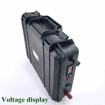 Suitcase  High Capacity 12V 150AH Lithium ion Battery With ABS Case BMS System FOR Solar EV Car Golf Troll RVs, Boats, Camping 1