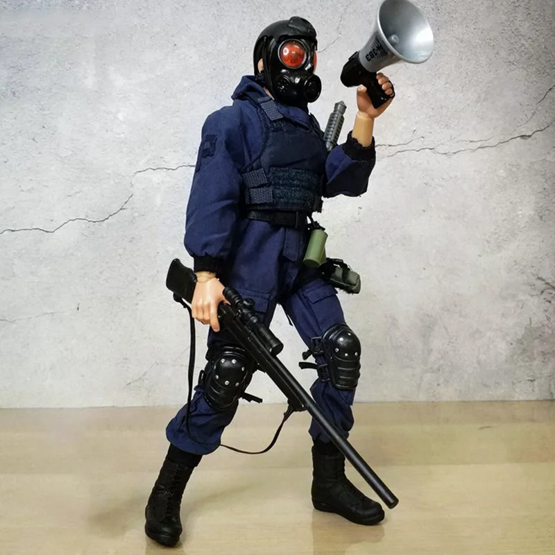 

Modern Death Squad Soldier Model 1/6 Scale Sniper Mobile Doll Costume Set Toy Collection Display Gift Classic Decoration