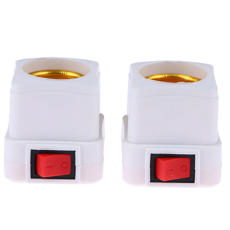 Description Picture 4 of item1 Pc E27 Socket Bulb Adapter LED Bulb Socket Base Lamp Holder Plug Adapter Portable Lighting Accessories