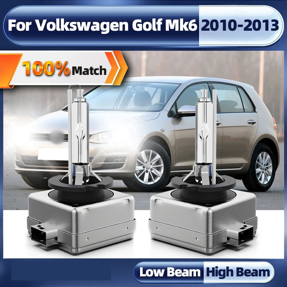 Super Bright Headlights D1S Xenon HID Car Bulb 35W 20000LM Auto