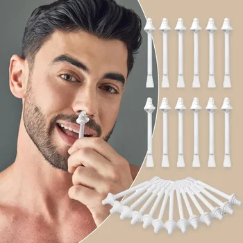 Nose Wax Sticks 10, 40 ,60 ,100PCS Nose Wax Applicators for Painless Nose Hair Removal Tool Wax Accessories Beeswax Safe 1