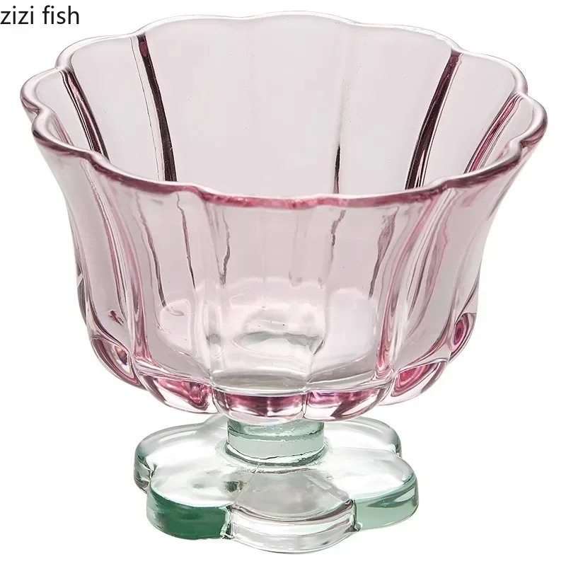 Flower Glass Dessert Cup 6