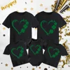 1pcs Saint Patrick’s Day Family Look Outfits Clothing Gift Clothes St. Patrick's Day T Shirt Short Sleeve Boy Girl Clothes 2