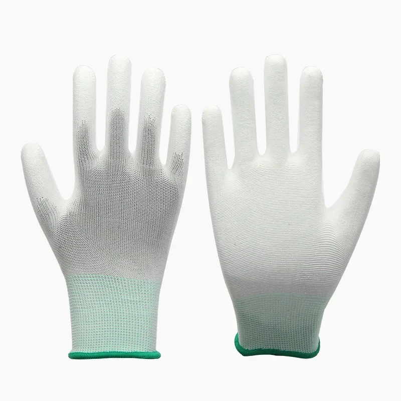 5pair Antistatic Gloves Anti Static ESD Electronic Working Gloves pu coated palm coated finger PC Antiskid for Finger Protection 4