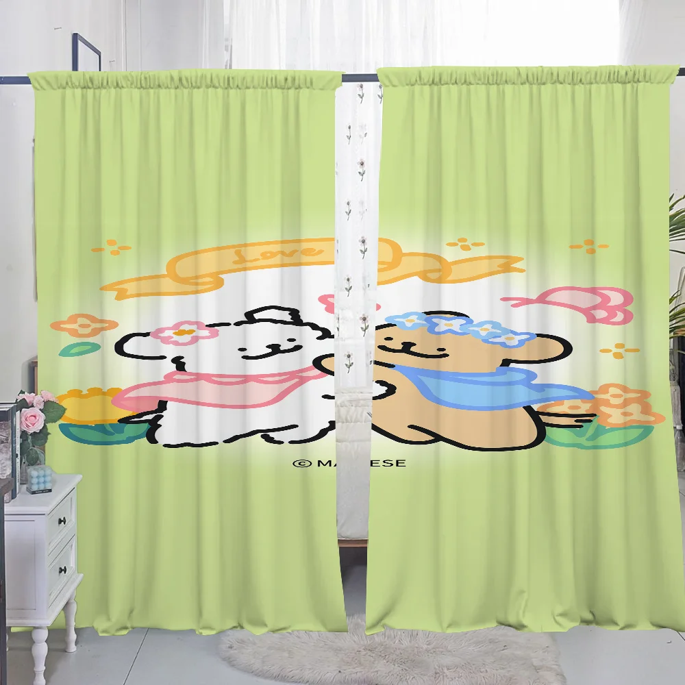 Cover Curtain for Living Room Bedroom Curtains Black Out Curtains Partition Kitchen Blackout Home Interior Modern Window Shade 3