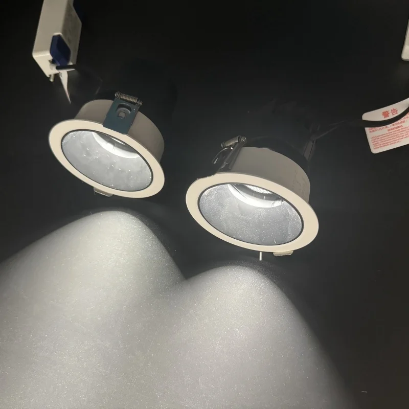 LED Recessed Spotlight COB Downlight 12W Deep Anti-glare Ceiling Light Angle Adjustable Downlight AC220V  Home Lighting