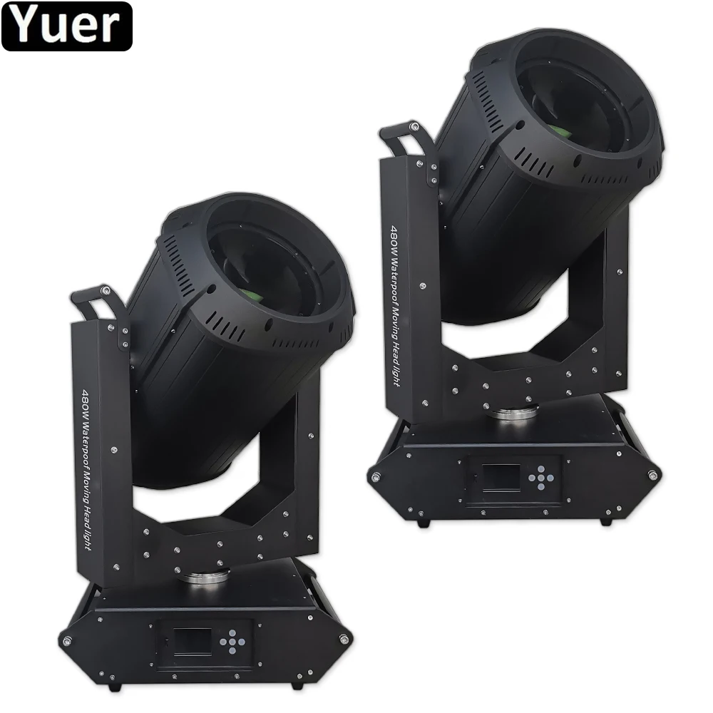 2Pcs/Lot Waterproof Moving Head Light IP65 Panasonic 460W Bulbs For DJ Equipment DMX Disco Sound Party Club Bar Stage Lights