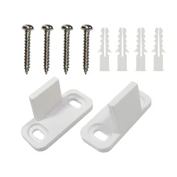 2 Pcs Floor Bottom Guide Stop Floor Bottom Guides Barn Throughs Carbon Steel Guides