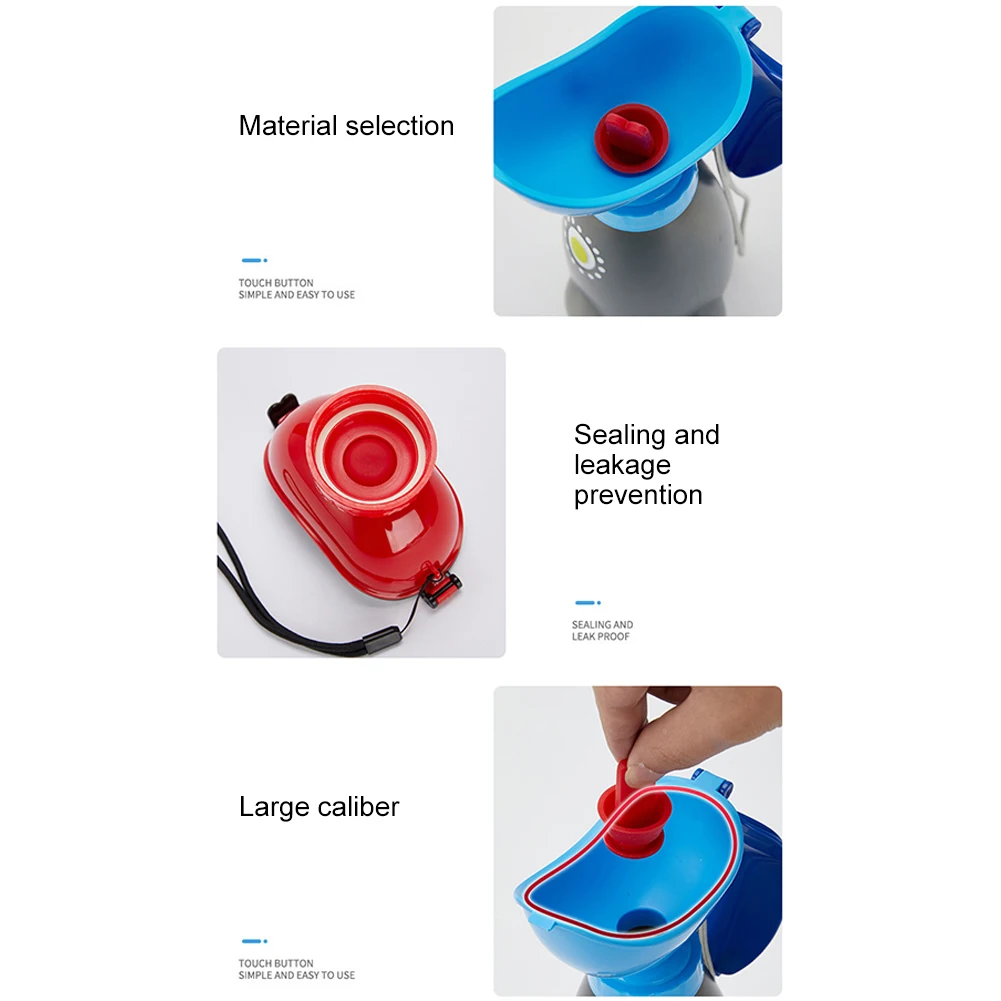 600ml Urinal Pee Funnel Urinals Incontinence Bottles Male Female Portable Urinal Bottle Toilet Urgent Unisex Travel Outdoor portable urinal