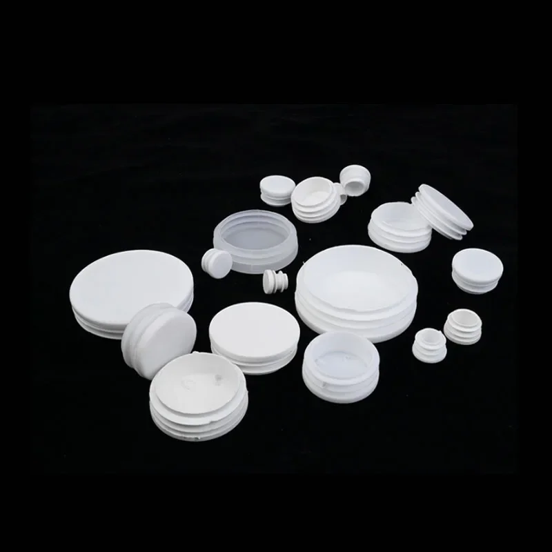 Dia 13mm-114mm Round Plastic Blanking End Cap Tube Pipe Insert Plug Dust Cover