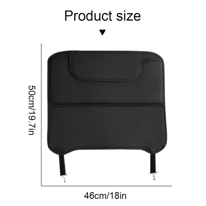 Baby Kids Anti Kick Pad Interior Car Seat Back Anti Child Kick Pads Universal Seat Back Storage Bag Scratch Organizer Bags