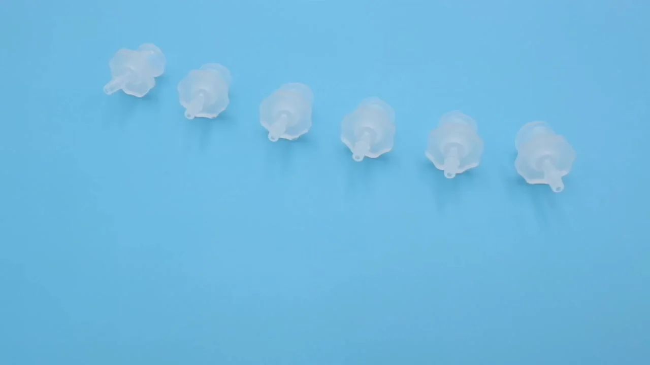 Упаковка из 10x1/16inch-Barb Luer Lock гнездовой соединитель шприц (polyprop)