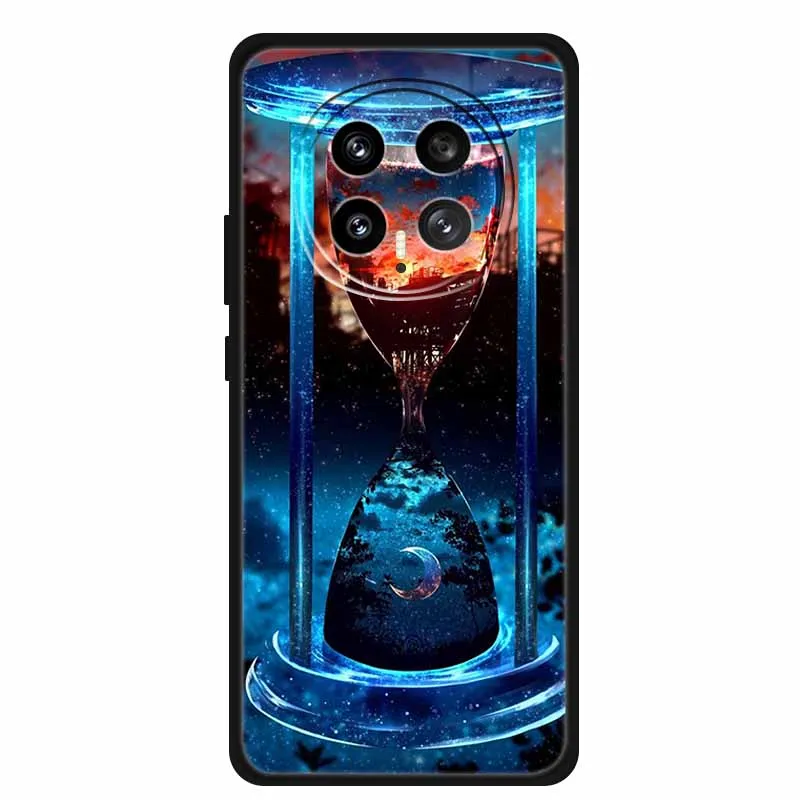 Shockproof Black Silicone Phone Case - Soft and Durable Back Cover