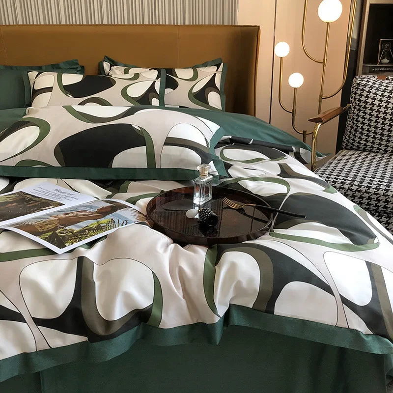 

Retro Printing Bedding Vintage Floral Duvet Cover set Soft Brushed 100% Cotton Boho Bedding Set Comforter Cover Bed Sheet set