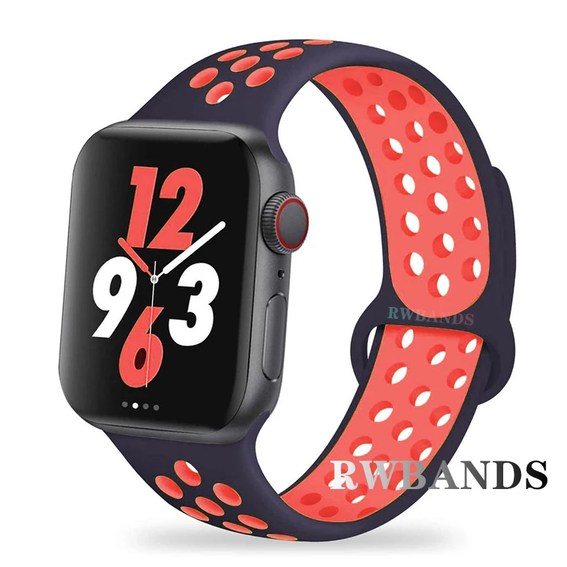 سوار رياضي لساعة أبل – متوافق مع مقاسات 49/46/45/4...