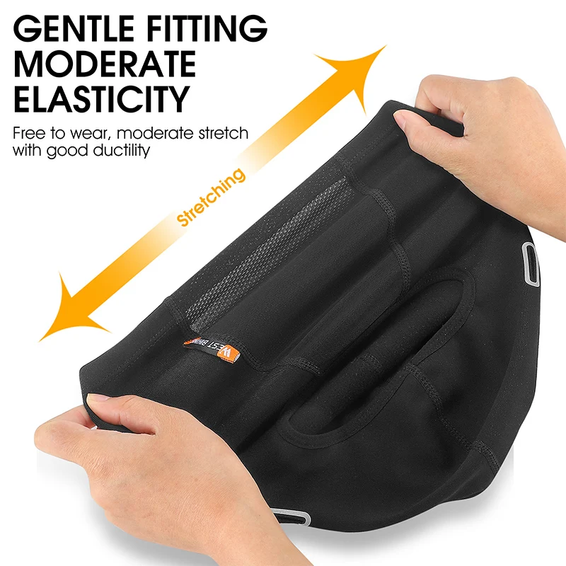 WEST BIKING Thermal Cycling Headgear Velvet Autumn&Winter Full Face Mask Windproof Breathable Motorcycle Bike Helmet Liner