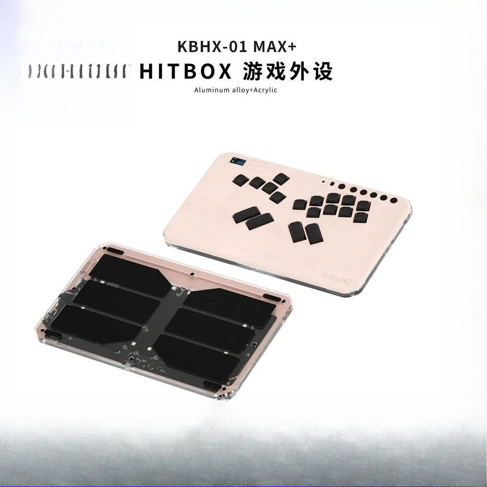 DOIO KBHX 01 MAX+ HITBOX 기계식 키보드 스위치 스프레이 알루미늄 쉘 맞춤형 게이밍 히트박스 (PC, PS, 스위치, Steam, NS2 호환)
