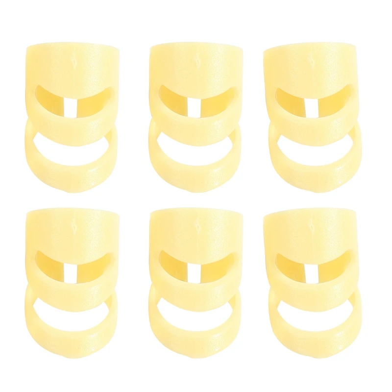 A61P 6 Pcs Guitar Picks Electric Acoustic Guitar Ukulele Index Finger Picks Alaska Pick Stringed Instrument Part M
