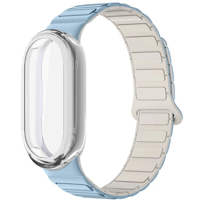 Magnetic Silicone Strap with TPU Bumper Case