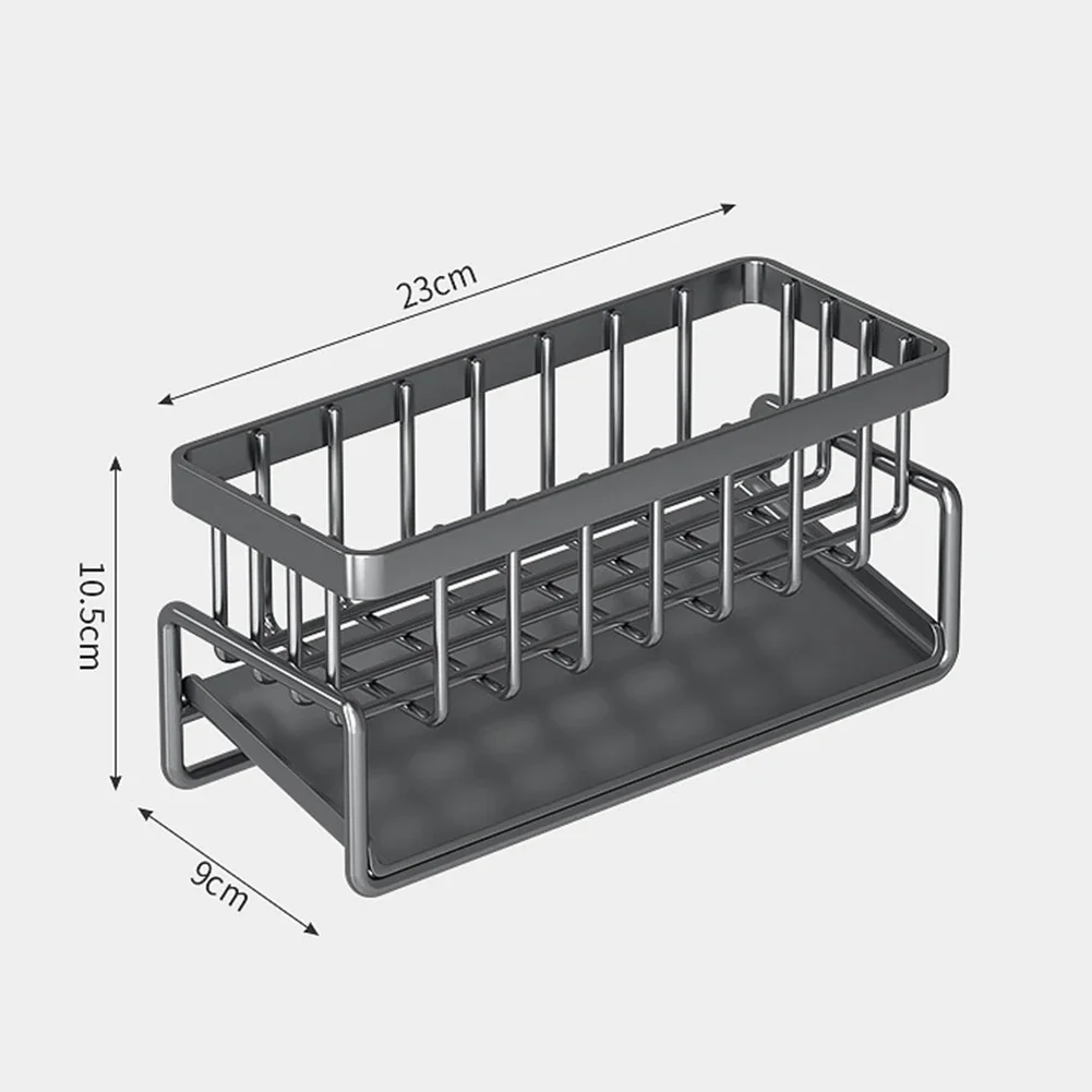 Sink Drain Rack Kitchen Stainless Steel Sponge Storage Faucet Holder Soap Drainer Towel Rack Shelf Organizer Kitchen Accessories