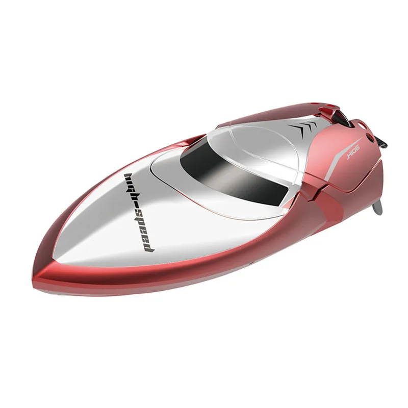 

Remote Control Boat, High Speed H106 Rc Boat for Pools and Lakes, 25+ KMH 2.4 GHz Fast Racing Boats, LCD Low Battery Alarm, Birt