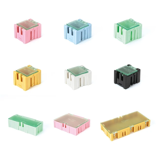 Small Parts for Case Durable Plastic Hardware Storage Box for Screws Bolts  Nails Craft Beads Pocket for P