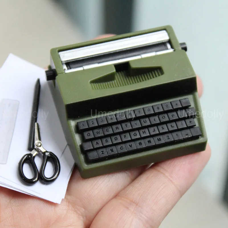 3Pcs/Set 1:12 Dollhouse Miniature Folding Laptop Model Computer Tablet Phone Set Doll House Office Scene Home Decor Toy – Buy The Best Products In The Online Store - Foto 10