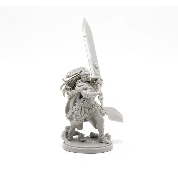 Kit modello in resina KINGDOM DEATH KD Beauty Soldier 28391 Scultura da collezione non assemblata per hobbisti - immagine 5