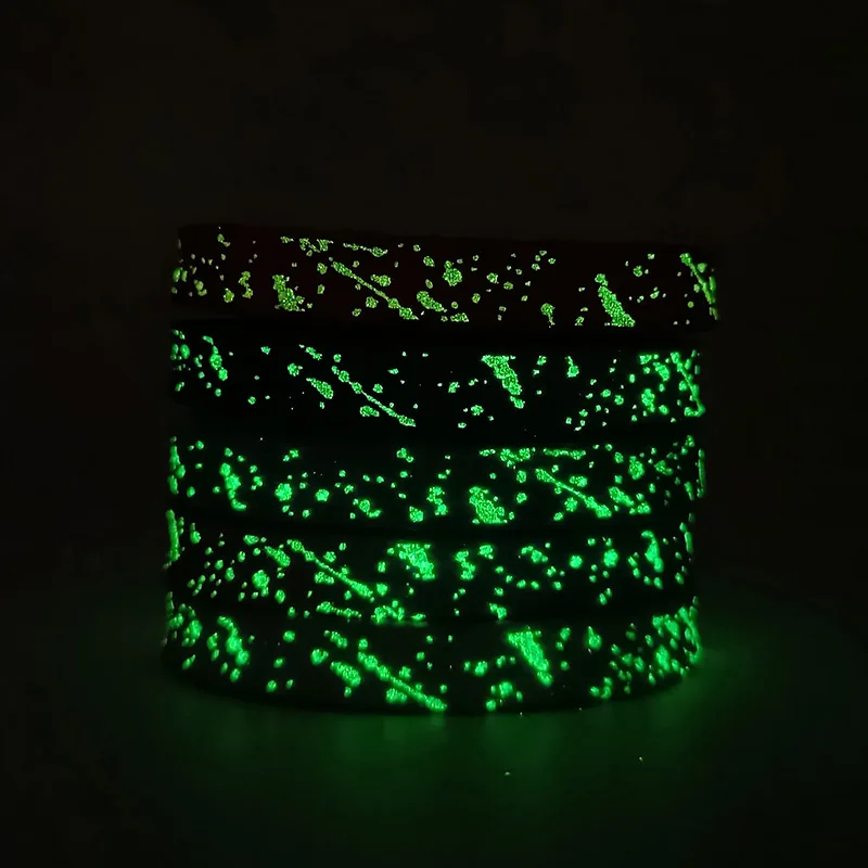 Official Lacet Coolstring 8MM Fluorescent Ink Spray Tape Flat Shining NeonLace Rainbow Fashion Night Light Cord Zapatillas Mujer