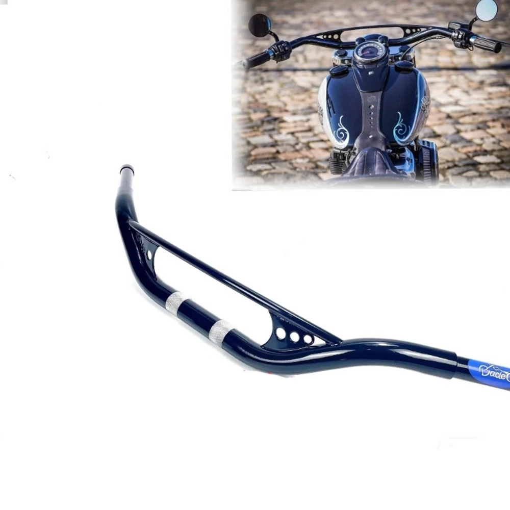 Manubrio Moto Hollywood Per Harley Dyna Softail Slim Fat Boy Breakout Street Bob Manubrio Personalizzato Da 1 Pollice