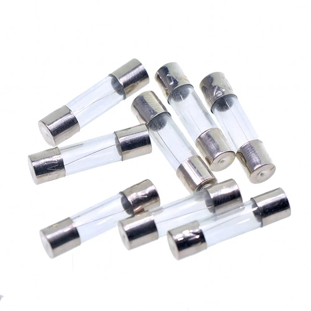 10Pcs T1AL250V 5X20mm Slow Blow 1 amp Slow-Acting Fuse Time-Delay Fuse 1A 250V e