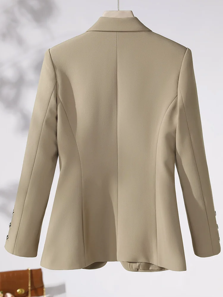 Fashion Professional Women's autumn and winter new long-sleeved suit unique temperament to make you unique