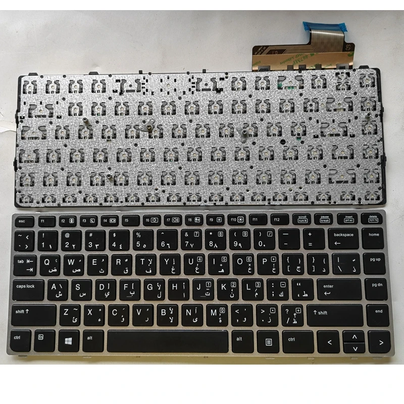  Teclado de repuesto para portátil HP EiteBook Folio 9470 9480  9470M 9480M US Layout : Electrónica