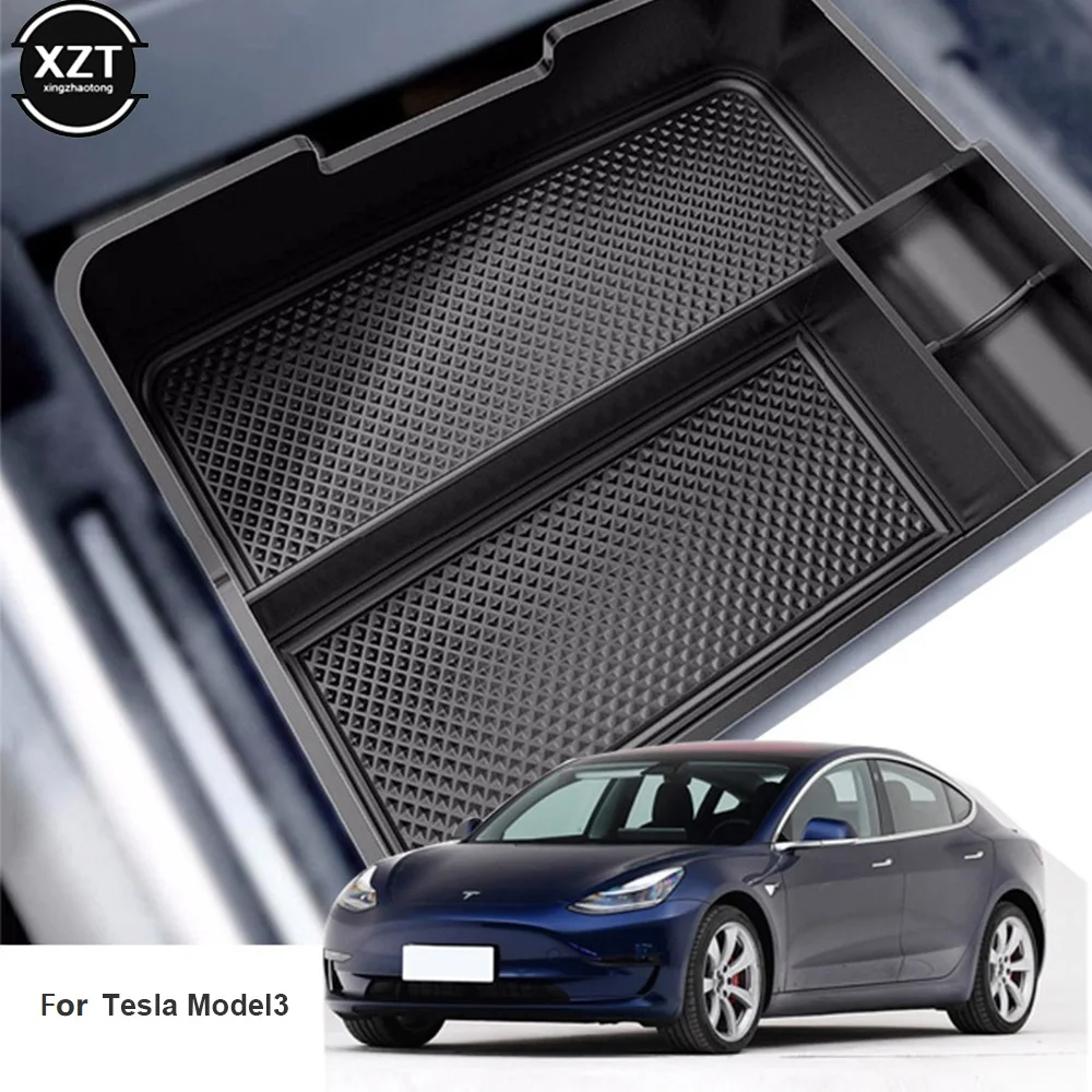 

Для Tesla Model 3, 2017, 2018, 2019, 2020, органайзер центральной консоли, аксессуары для интерьера автомобиля