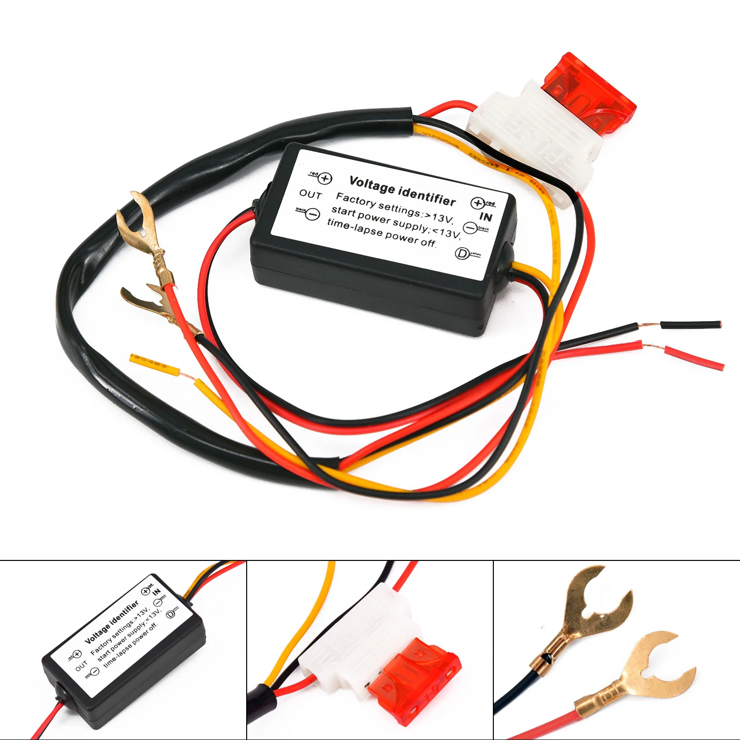 1PCS Car DRL Controller LED Daytime Running Light Relay Harness Dimmer On/Off 12V 5A Fog Delay | Автомобили и мотоциклы