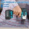 18V 350N.m Brushless Drill Cordless Electric Impact Wrench Rechargeable 1/4 Square Drive Wrench Power Tool For Makita Battery 2