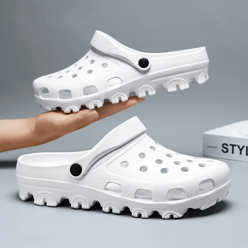50 51 Big Size Summer Slippers Beach Sandals Women Platform Sandals EVA Soft Slides Men Slippers