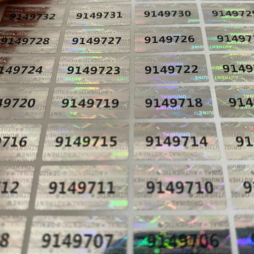1000pcs Tamper Proof Stickers Warranty Void Tamper Evident Hologram Labels 20mm x 10mm cartoon stickers decorative stickers self adhesive stickers custom stickers stationery stickers anime stickers paper stickers adhesive stickers decorative labels stickers roll packaging stickers