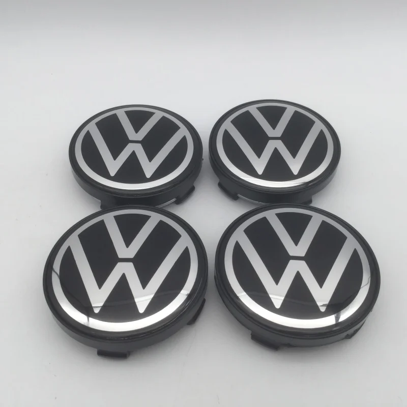 3D for Volkswagen Car emblem Wheel hub Center Cap Badge covers sticker Decal styling Accessories 4pcs wheel center caps,wheel center hub cap sticker
