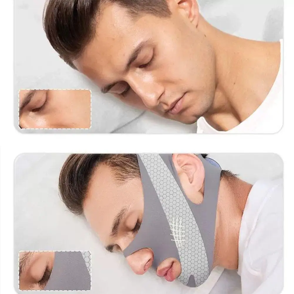 Face Sculpting Sleep Mask: Breathable Elastic Lifting and Tightening Facial Slimming Strap