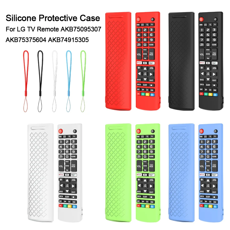 Silicone Remote Control Protective Case For LG AKB75095307/AKB75375604/AKB74915305