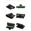 5/20/100sets 2.5 GM Delphi Automotive Female Male Weather Pack Electrical Socket Plug Automobile Connectors 1 2 3 4 6Pin Way 6