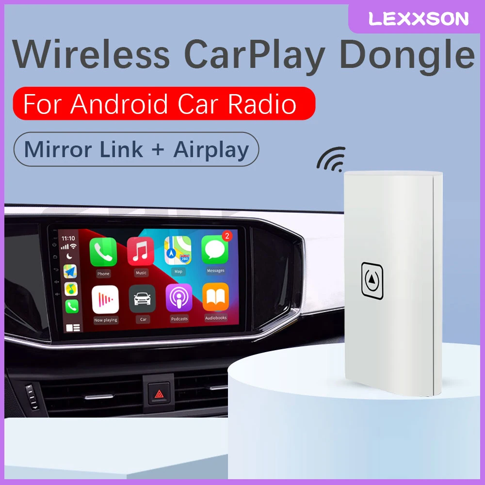 Car Radios Apple Carplay & Android Auto Link Usb Dongle With Touch