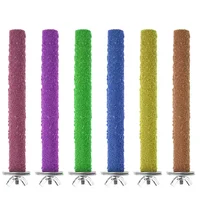 Colorful Parrot Standing Stick Non-toxic Bird Claw Stick Eco-friendly Creative Reusable Durable Funny Portable Cage Decoration 2
